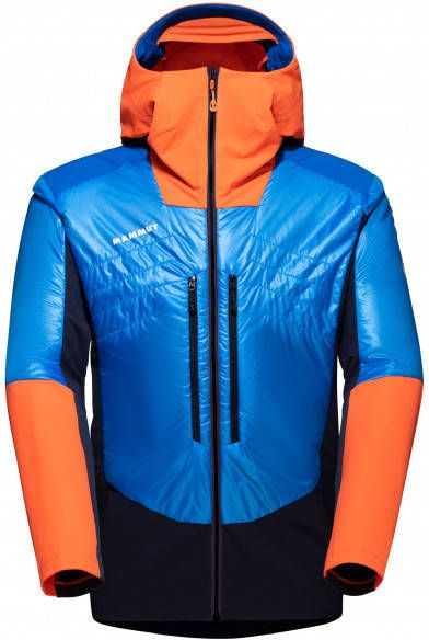 mammut Eisfeld Softshell Hybrid Hooded Jacket Softshelljack, blauw