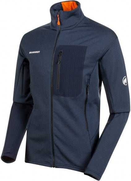 mammut Eiswand Guide Midlayer Jacket Fleecevest, blauw