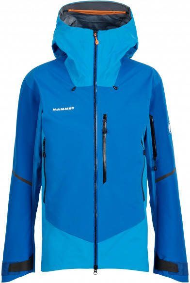 mammut Nordwand Pro Hardshell Hooded Jacket Regenjas, blauw