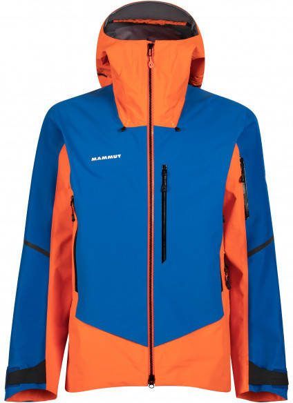 mammut Nordwand Pro Hardshell Hooded Jacket Regenjas, blauw