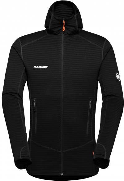mammut Taiss Light Midlayer Hooded Jacket Fleecevest, zwart
