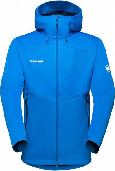 mammut Ultimate VII SO Hooded Jacket Softshelljack, blauw