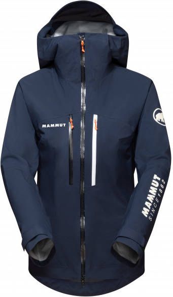 mammut Women's 160 Years Taiss Hardshell Hooded Jacket Hardshelljas, blauw
