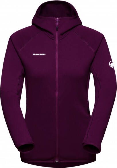 mammut Women's Aconcagua Midlayer Hooded Jacket Fleecevest, purper