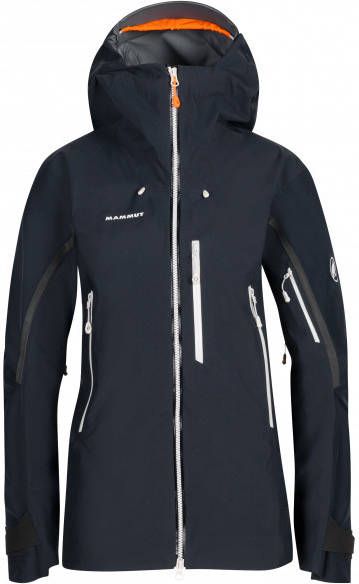mammut Women's Nordwand Pro Hardshell Hooded Jacket Regenjas, blauw