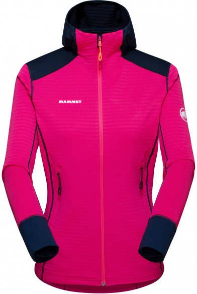 mammut Women's Taiss Light Midlayer Hooded Jacket Fleecevest, roze