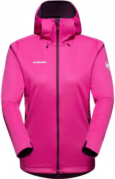 mammut Women's Ultimate VII SO Hooded Jacket Softshelljack, roze