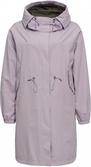 Mazine Women's Ella Light Parka Lange jas, purper