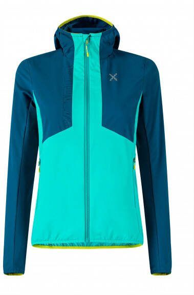 montura Women's Speed Fly Jacket Softshelljack, blauw/turkoois