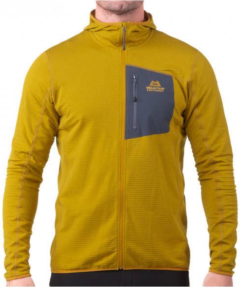 Mountain Equipment Lumiko Hooded Jacket Fleecevest, oranje/bruin