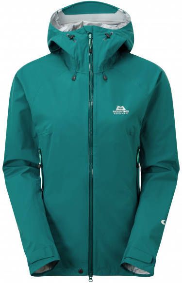 Mountain Equipment Women's Odyssey Jacket Regenjas turkoois