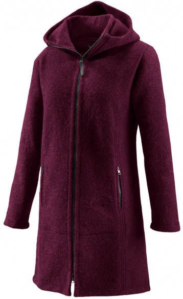 Mufflon Women's Jana Lange jas, purper