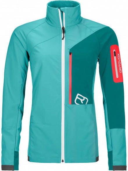 Ortovox Women's Berrino Jacket Softshelljack, turkoois