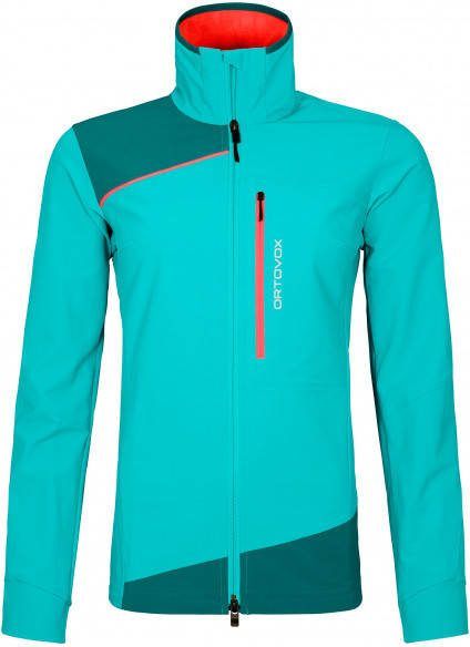 Ortovox Women's Pala Light Jacket Softshelljack, turkoois