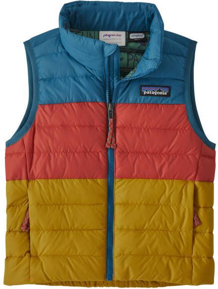 Patagonia Baby's Down Sweater Vest Donzen bodywarmer Months, meerkleurig