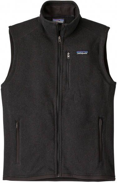 Patagonia Better Sweater Vest Synthetische bodywarmer, zwart