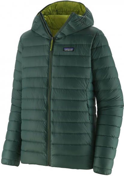 Patagonia Down Sweater Hoody Donsjack, groen