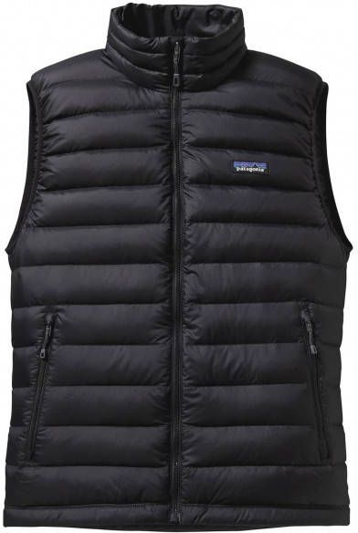Patagonia Down Sweater Vest Donzen bodywarmer, zwart