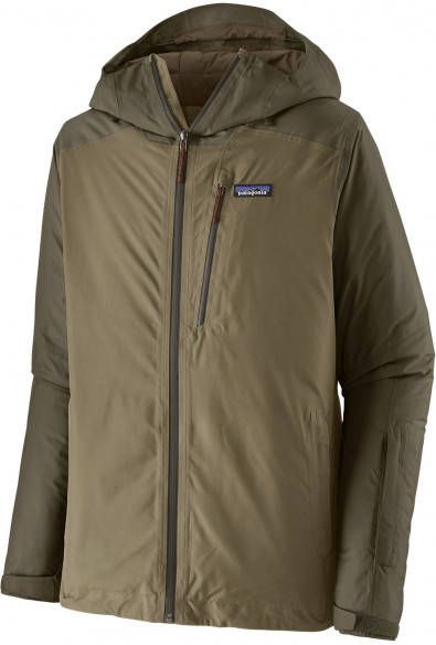 Patagonia Insulated Powder Town Jacket Ski jas, olijfgroen/beige