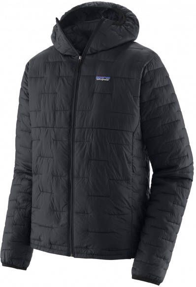Patagonia Micro Puff Hoody Synthetisch jack, zwart