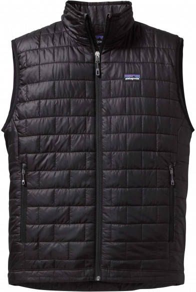 Patagonia Nano Puff Vest Synthetische bodywarmer, zwart/grijs