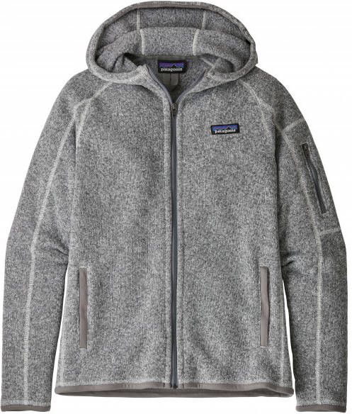 Patagonia Women's Better Sweater Hoody Fleecevest, grijs