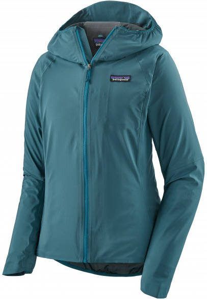 Patagonia Women's Dirt Roamer Jacket Fietsjack, blauw/turkoois