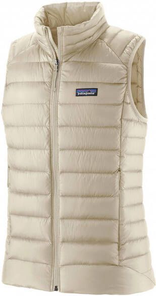 Patagonia Women's Down Sweater Vest Donzen bodywarmer, beige