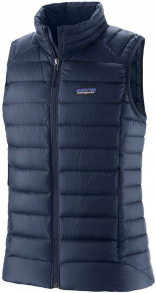 Patagonia Women's Down Sweater Vest Donzen bodywarmer, blauw