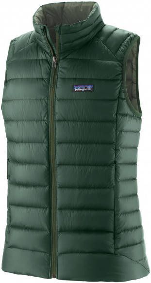 Patagonia Women's Down Sweater Vest Donzen bodywarmer, groen