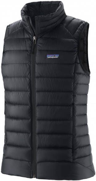 Patagonia Women's Down Sweater Vest Donzen bodywarmer, zwart