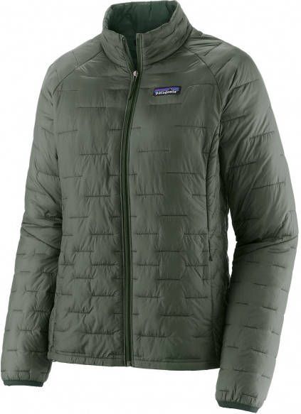 Patagonia Women's Micro Puff Jacket Synthetisch jack, olijfgroen