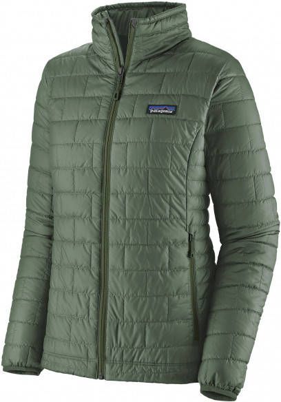 Patagonia Women's Nano Puff Jacket Synthetisch jack, olijfgroen