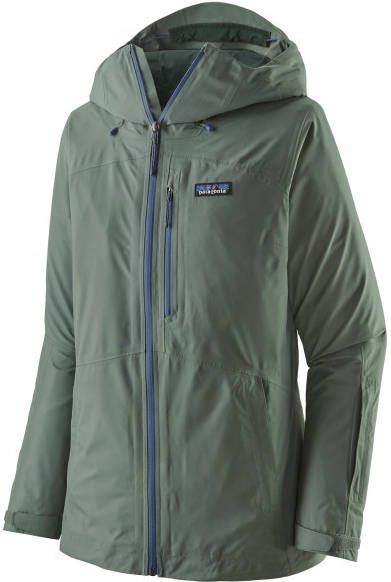 Patagonia Women's Powder Town Jacket Ski jas, olijfgroen