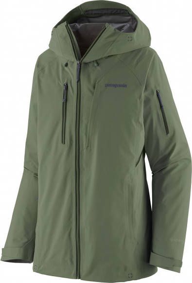 Patagonia Women's Powslayer Jacket Ski jas, olijfgroen