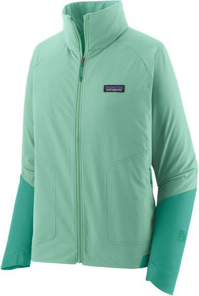 Patagonia Women's R1 CrossStrata Jacket Softshelljack, turkoois