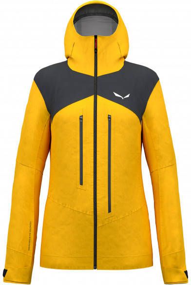 Salewa Women's Ortles Powertex 3L Jacket Regenjas oranje