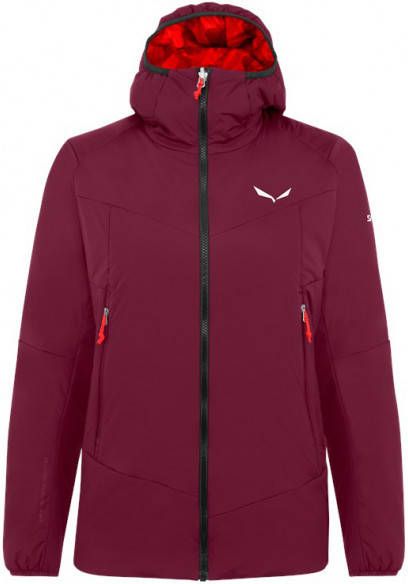 Salewa Women's Ortles TWR Stretch Hood Jacket Softshelljack purper