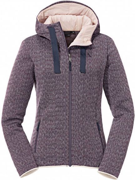 Schöffel Women's Fleece Hoody Aurora Fleecevest purper