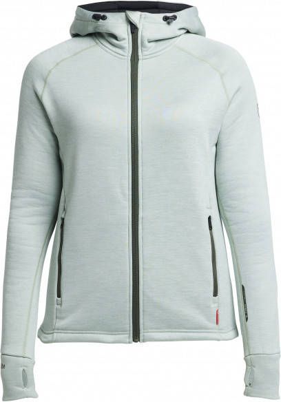 Tenson Women's TXlite Hoodie Zip Fleecevest, grijs