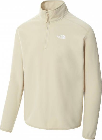 The North Face 100 Glacier 1/4 Zip Fleecetrui, beige