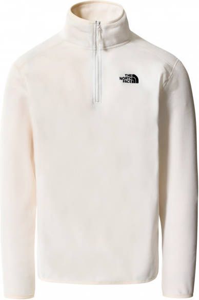 The North Face 100 Glacier 1/4 Zip Fleecetrui, wit