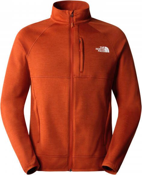 The North Face Canyonlands Full Zip Fleecevest, rood