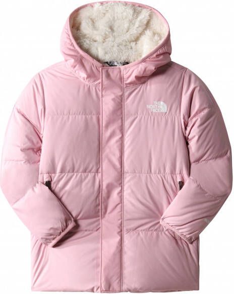 The North Face Kid's North Down Hooded Jacket Donsjack Years, roze