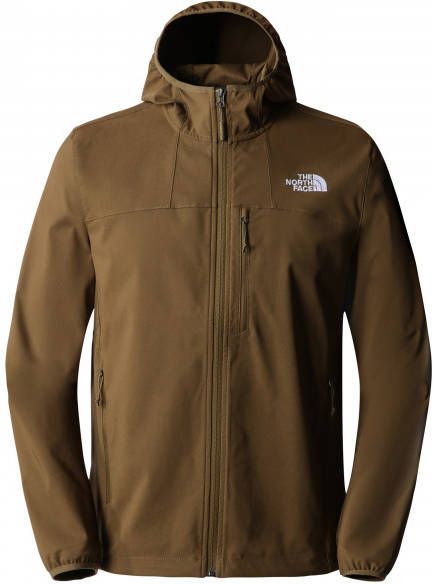 The North Face Nimble Hoodie Softshelljack, bruin