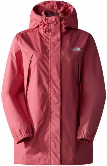 The North Face Women's Antora Parka Lange jas, rood