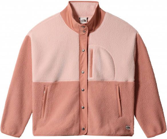 The North Face Women's Plus Cragmont Fleece Jacket Fleecevest, roze