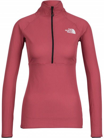 The North Face Women's Summit Futurefleece LT 1/2 Zip Fleecetrui, rood