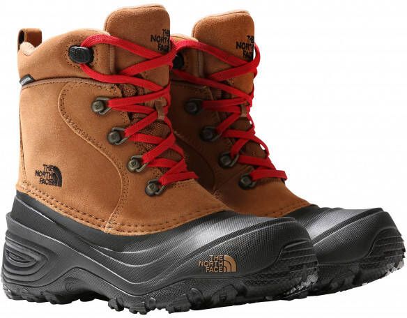 The North Face Youth Chilkat Lace II Winterschoenen, bruin/zwart
