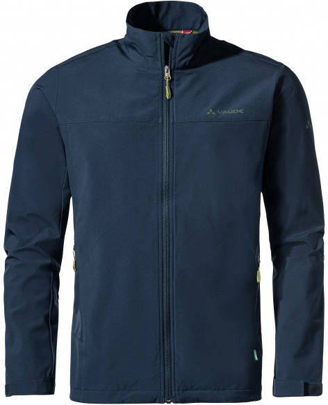Vaude Hurricane Jacket IV Softshelljack, blauw/zwart